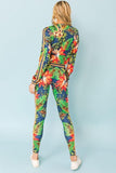 Floral Mix Print Tracksuit