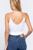 V-neck 2 Ply Cami Bodysuit