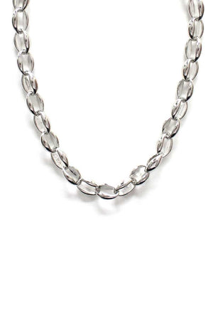 Metal 2 Style Mix Chain Necklace