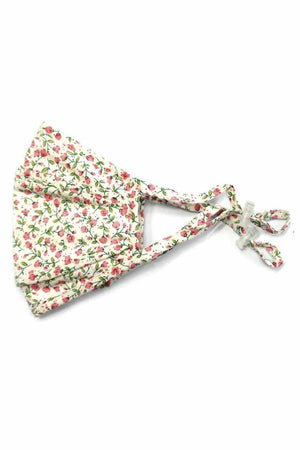 3d Stereoscopic Floral Circle Cotton Mask