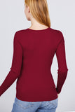 Viscose Henley Sweater