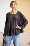 Lace Detailing Tunic