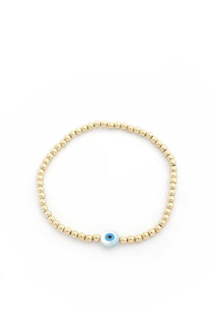 Evil Eye Beaded Bracelet