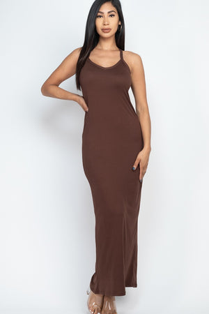 Racer Back Maxi Dress