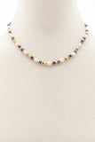 Heishing Pearl Bead Necklace