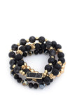 Rectangle Stone Beaded Bracelet Set